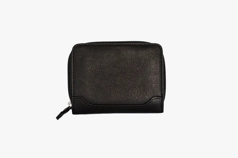 Osgoode Marley RFID Accordion Card Case Leather Zip Wallet 1611 Osgoode Marley