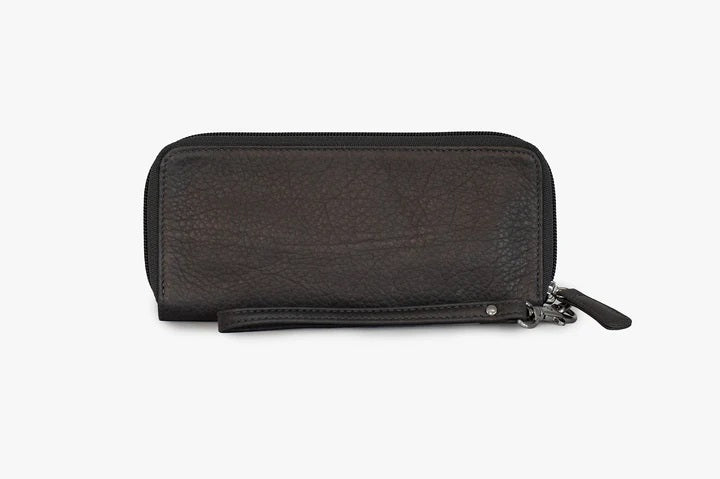 Osgoode Marley RFID Leather Zip Clutch w/ Wrist strap 1614 Osgoode Marley