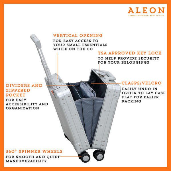 Aleon 16″ Vertical Underseat Carry-On Aleon