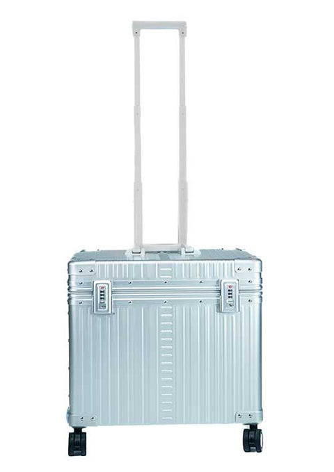 Aleon 17" 4-Wheeled Aluminum Pilot Case Aleon
