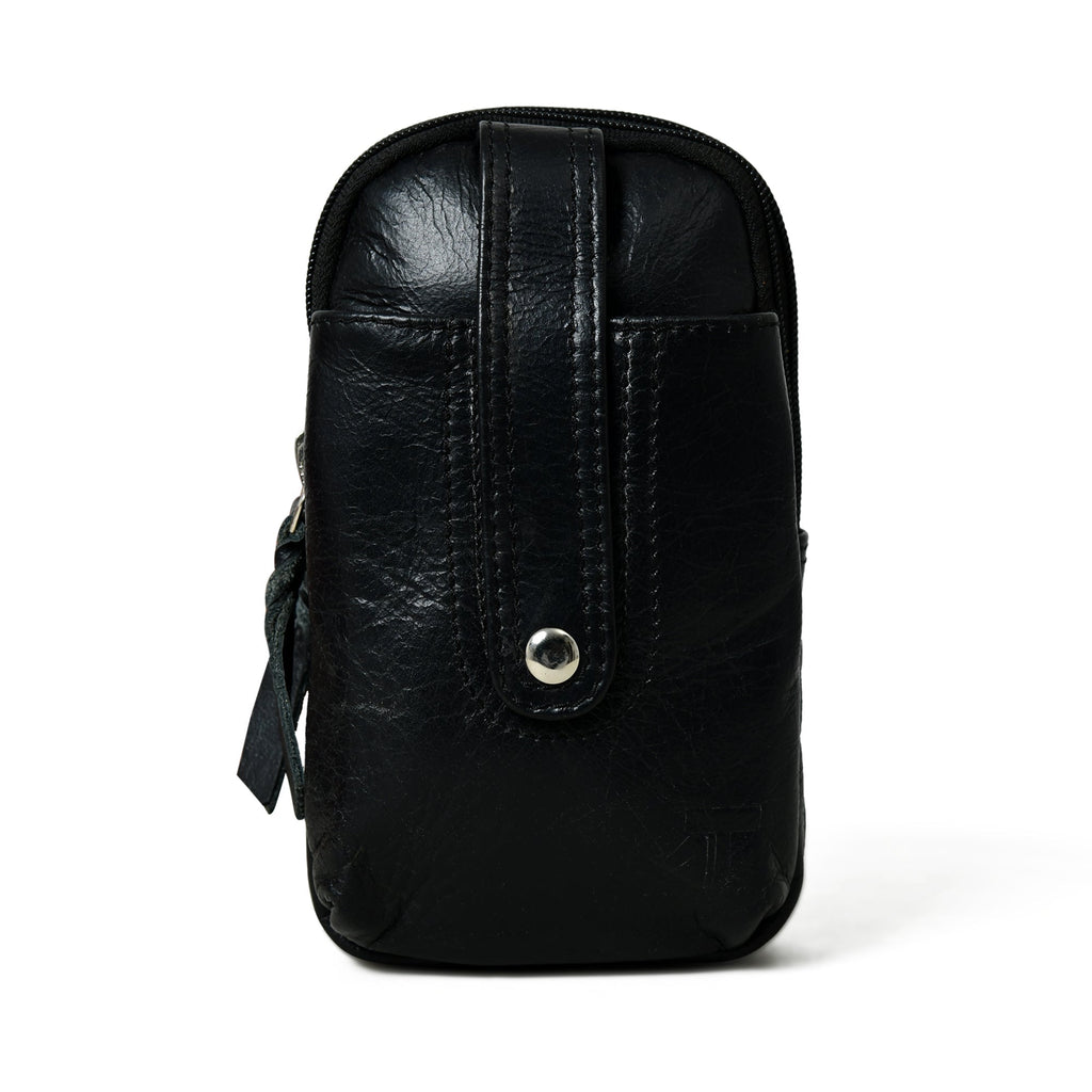 Jet-Set Organizer: Leather Phone Pouch Classy Leather Bags