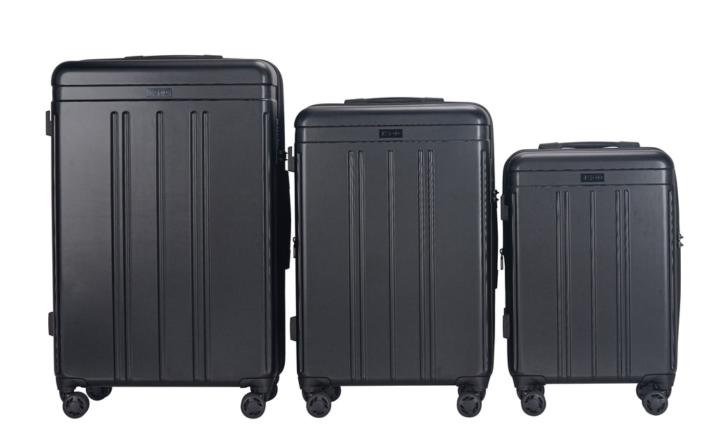 IZOD Zoe 3-Piece Luggage Set – Lightweight ABS Hard Shell Suitcases with 360° Spinner Wheels, Telescopic Handle & Expandable Design (28”/24”/20”)