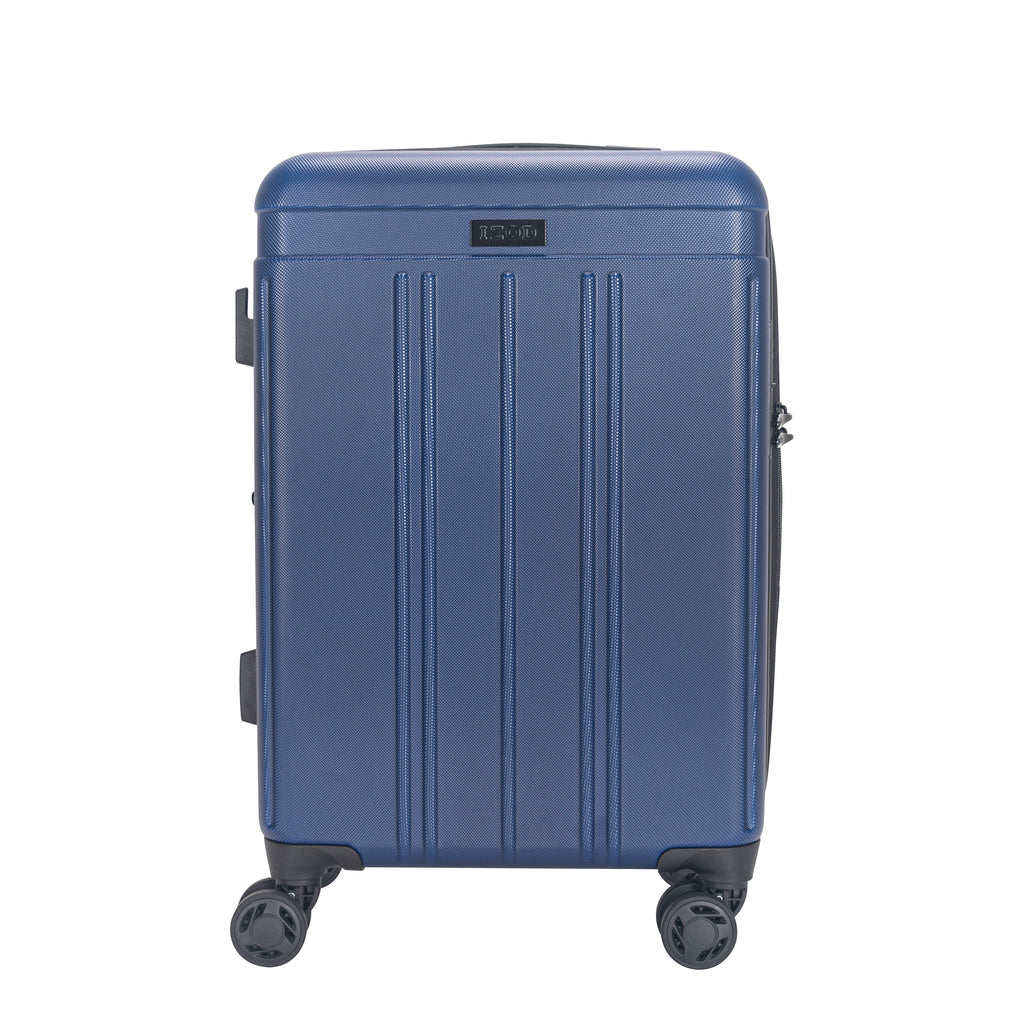 IZOD Zoe 3-Piece Luggage Set – Lightweight ABS Hard Shell Suitcases with 360° Spinner Wheels, Telescopic Handle & Expandable Design (28”/24”/20”)