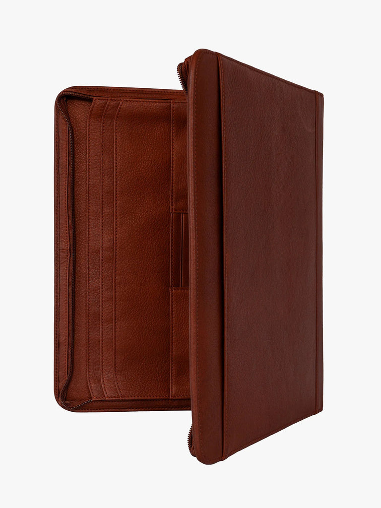 Osgoode Marley Zip File Leather Writing Folio 1810 Osgoode Marley
