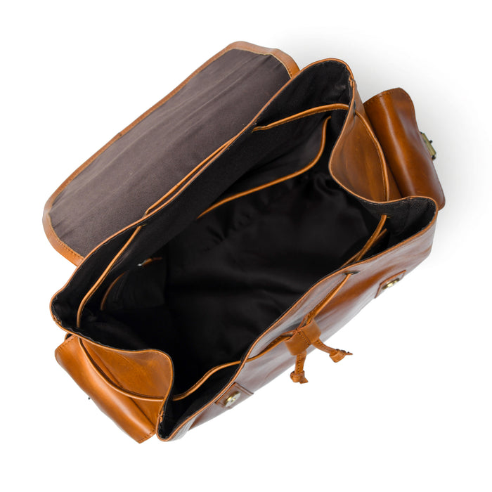 Earthen Leather Laptop Backpack Classy Leather Bags