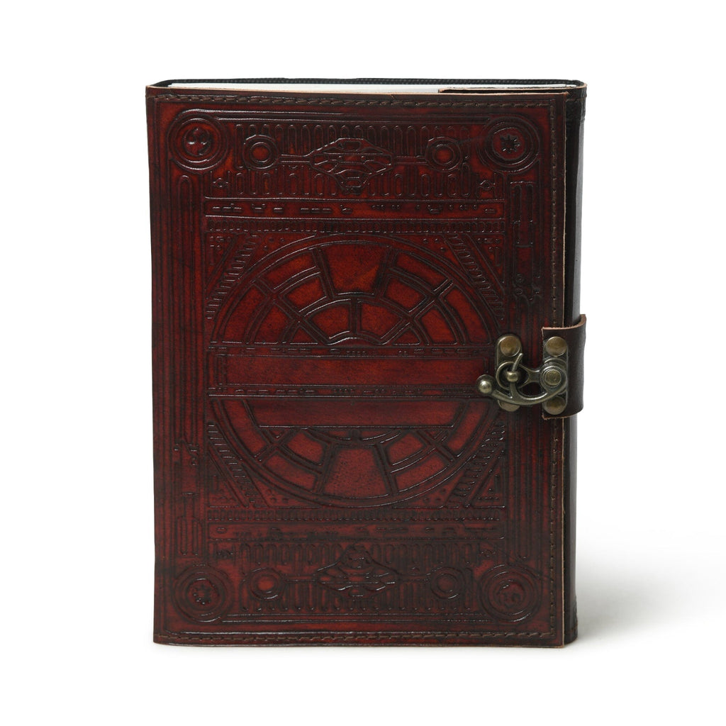 Star Wars Leather Journal - Dark Brown Classy Leather Bags