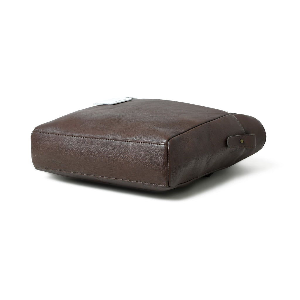 Chestnut Charm Brown Leather Tote Classy Leather Bags