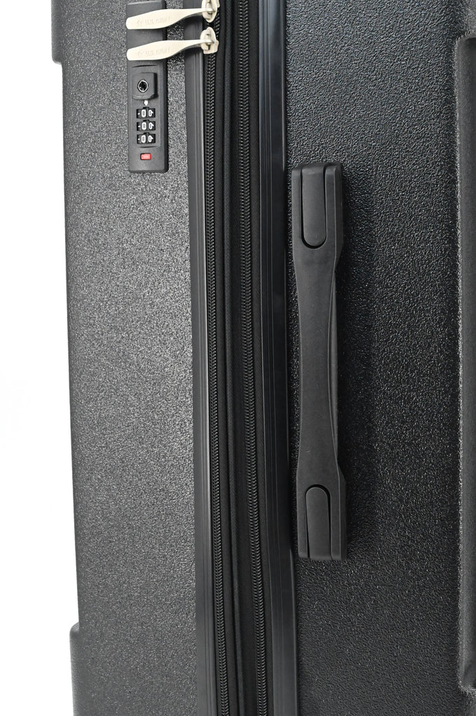 US Army Hawk 3-Piece Luggage Set – Lightweight Expandable ABS Hard Shell Suitcases with Spinner Wheels & Logo Print (28”/24”/20”) – Military Travel Collection - LuggageDesigners