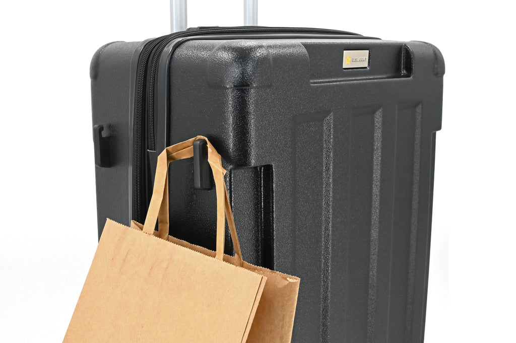 US Army Hawk 3-Piece Luggage Set – Lightweight Expandable ABS Hard Shell Suitcases with Spinner Wheels & Logo Print (28”/24”/20”) – Military Travel Collection - LuggageDesigners