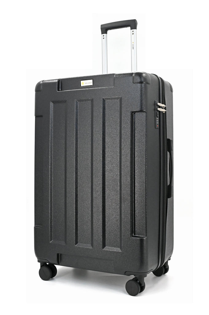 US Army Hawk 3-Piece Luggage Set – Lightweight Expandable ABS Hard Shell Suitcases with Spinner Wheels & Logo Print (28”/24”/20”) – Military Travel Collection - LuggageDesigners