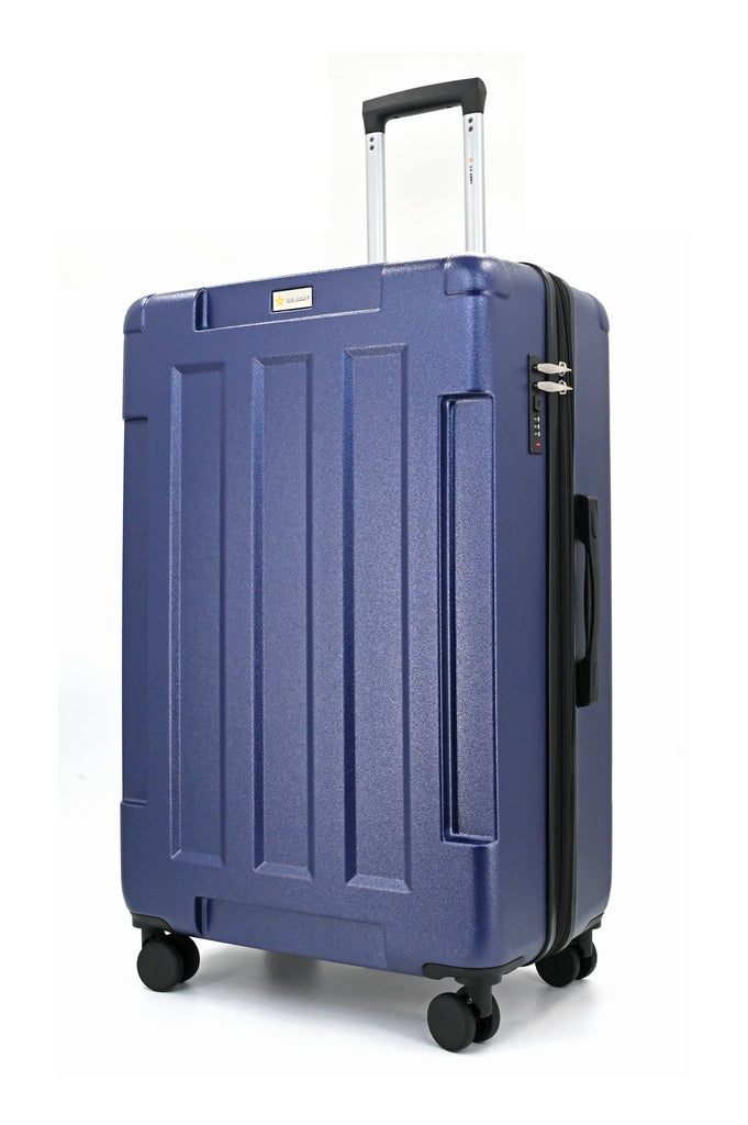 US Army Hawk 3-Piece Luggage Set – Lightweight Expandable ABS Hard Shell Suitcases with Spinner Wheels & Logo Print (28”/24”/20”) – Military Travel Collection - LuggageDesigners