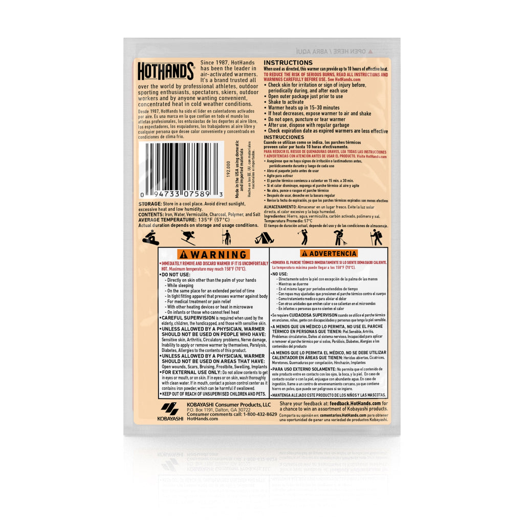 Hot Hands Hand Warmers LuggageDesigners