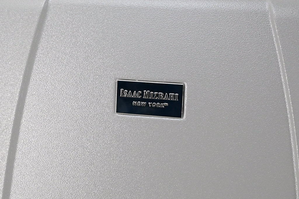 ISAAC MIZRAHI LUNA 3-Piece Luggage Set – Lightweight Expandable ABS Hard Shell Suitcases with Spinner Wheels (28”/24”/20”) – Designer Travel Set - LuggageDesigners