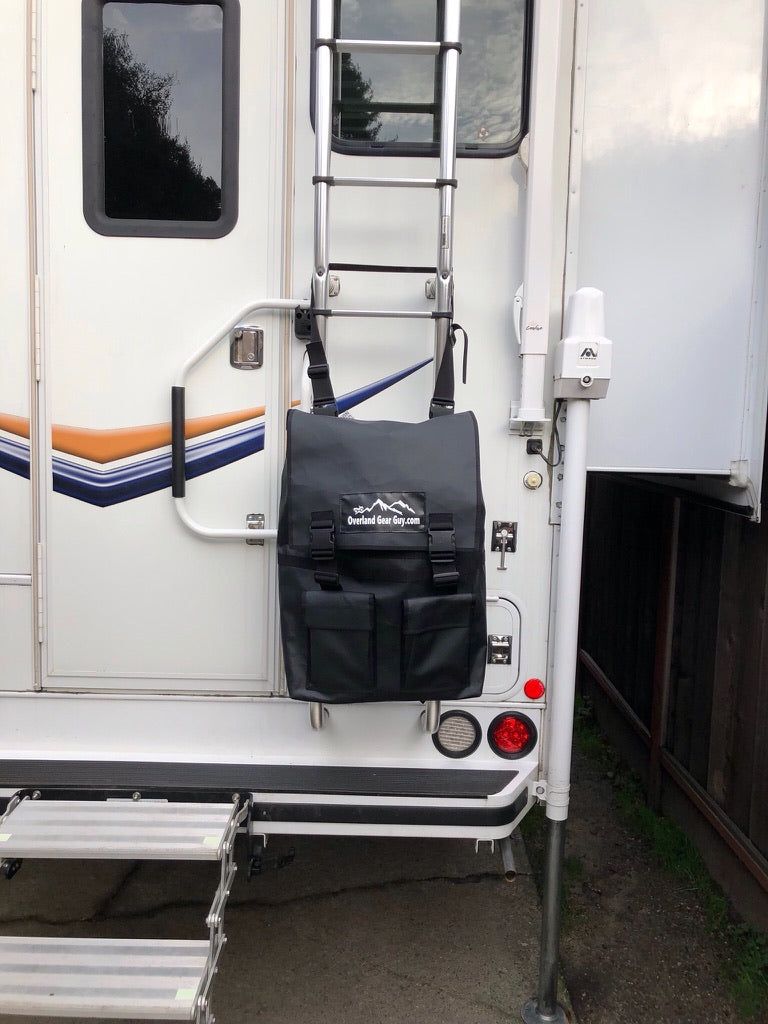 Rear Ladder Trash Bag Overland Gear Guy