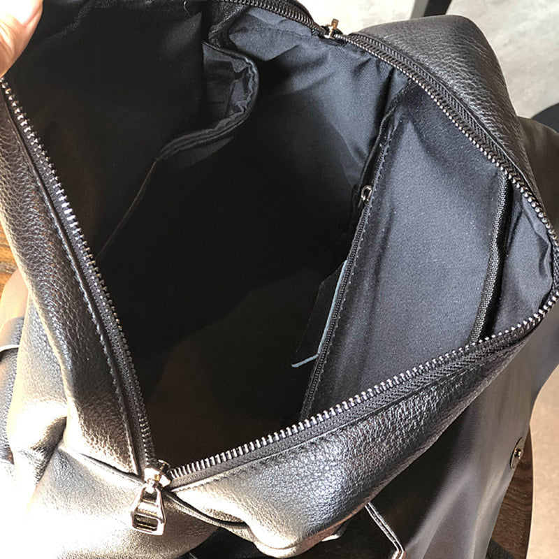 Women Full Grain Leather Backpack , Leather Laptop Backpack Purse, City School Bag, Best Gifts for her RockCow Leather Studio