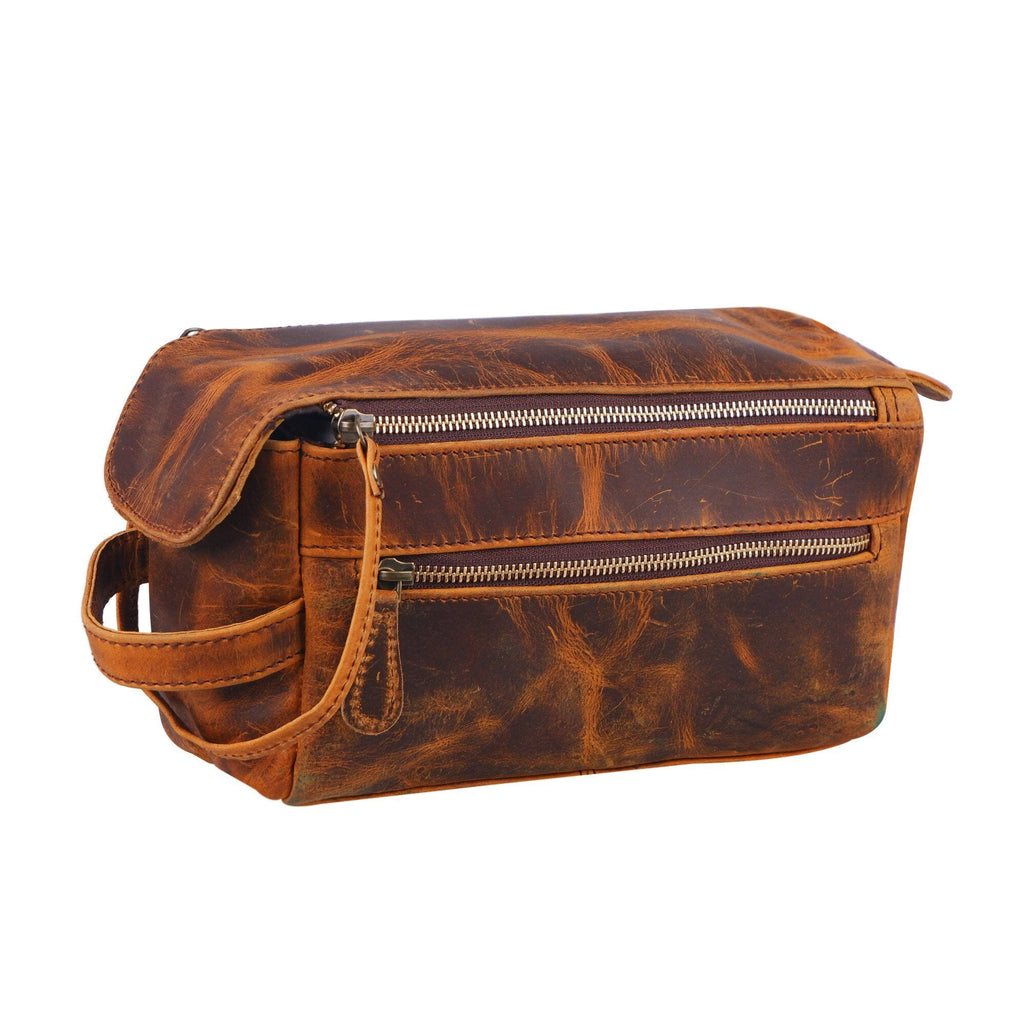 The Reuben Travel Dopp Kit Classy Leather Bags