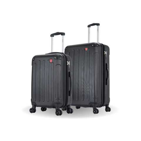 INTELY 2 Piece Set 20''/28'' with Built-in Digital Weight Scale Dukap