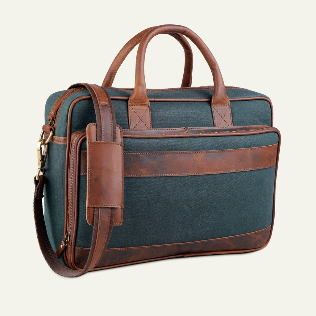 Air Boss Canvas Classy Leather Bags