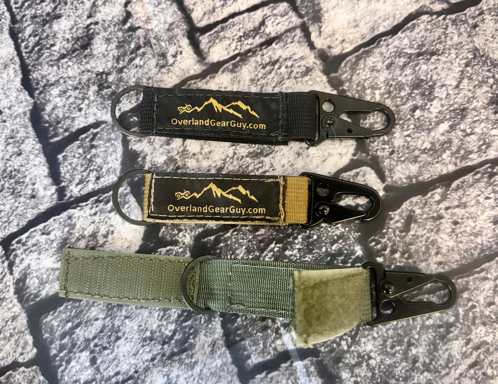 1" HK Clip Hook with Velcro Overland Gear Guy