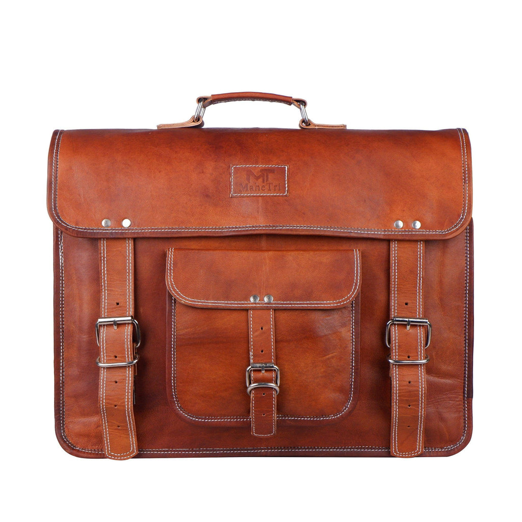 MaheTri Front Pocket Classy Leather Bags