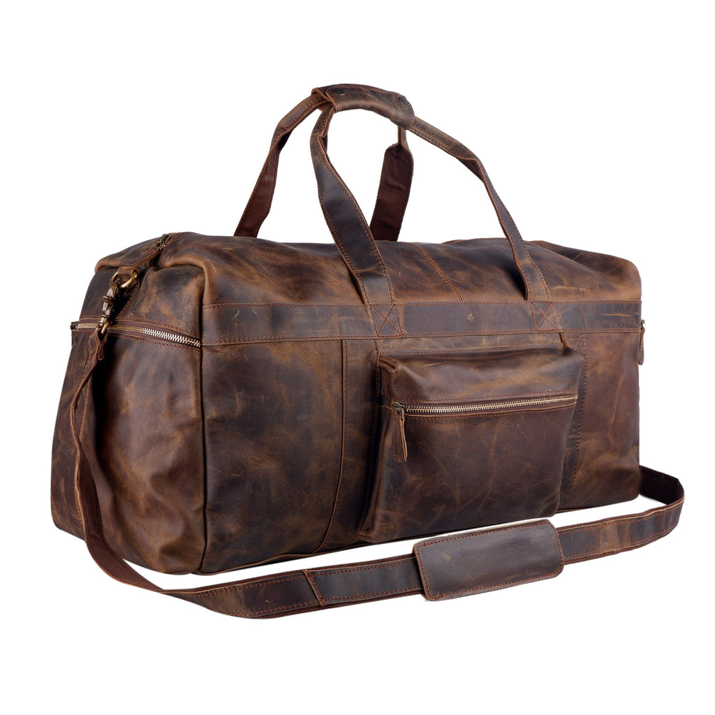 Henderson Textured Duffel Classy Leather Bags