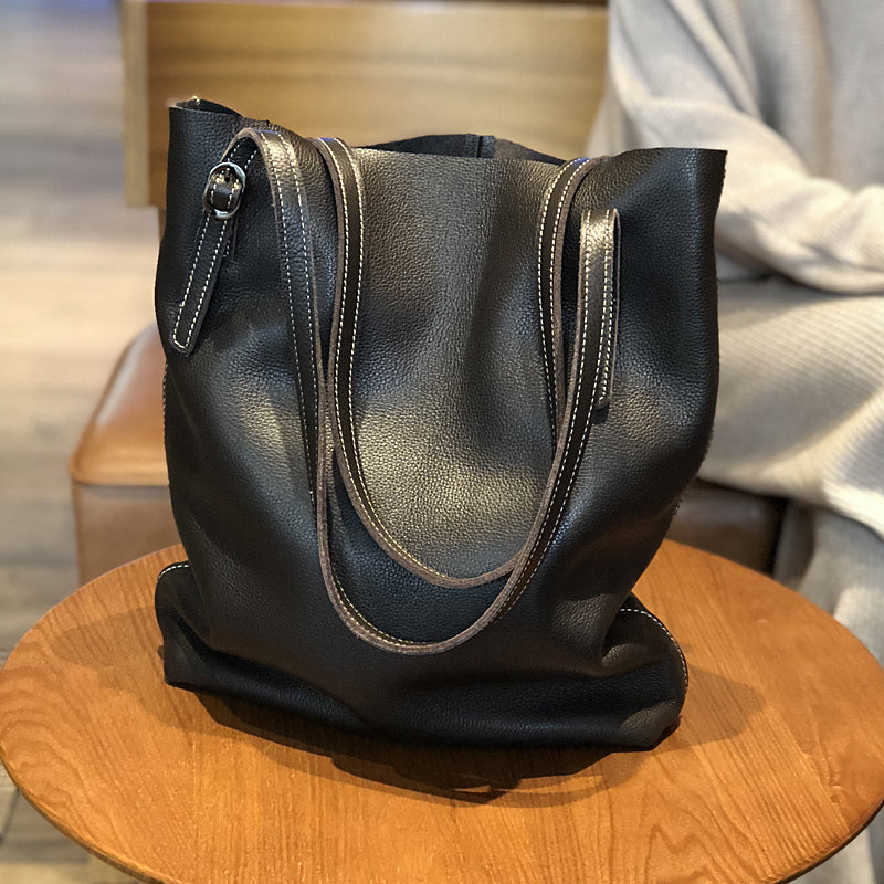 Leather Shoulder Bag for Women, Handmade Full Grain Leather Bags, Leather Satchel Bag for Women RockCow Leather Studio