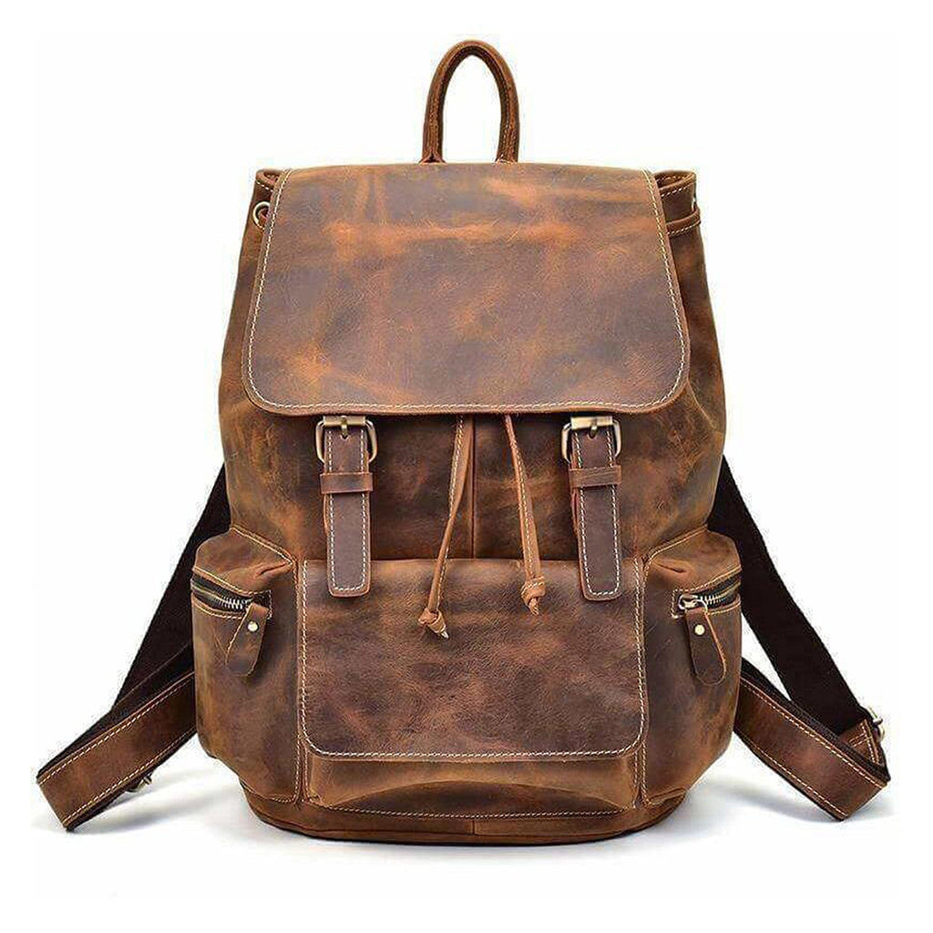 The Armstrong Buffalo Backpack Classy Leather Bags
