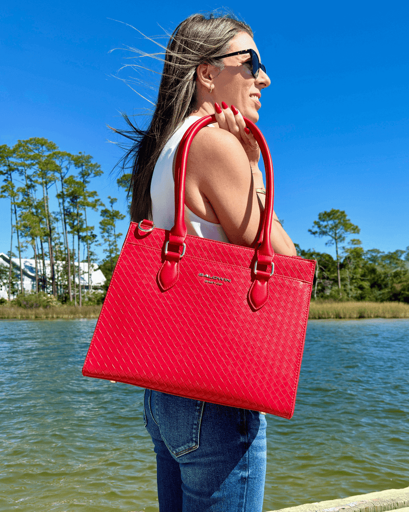 The Montrose Diaper Bag Tote - Cardinal Baldwin Baby Company