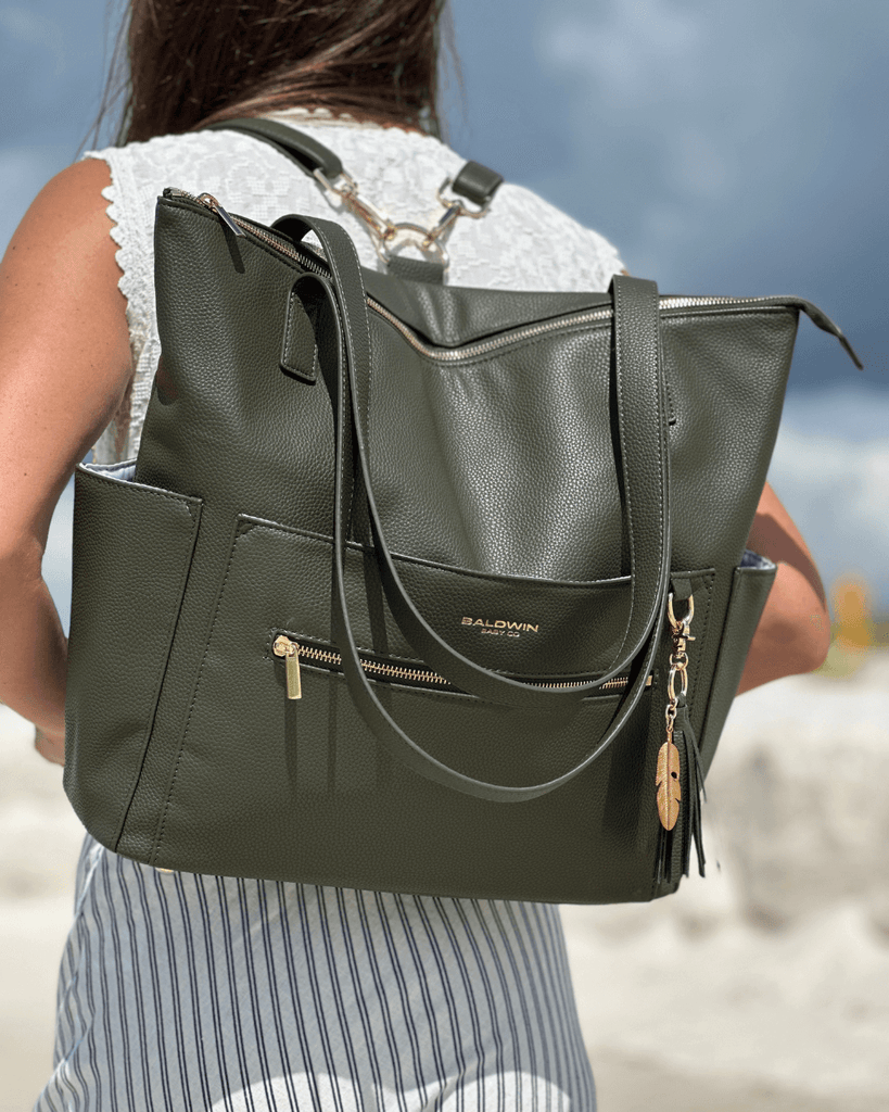 The Lillian Diaper Bag - Palmetto Baldwin Baby Company