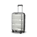20-inch Silver Carry-On Hardcase Roller Luggage Sole Premise