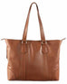 Scully Leather Tri Toned Large Ladies Leather Tote Scully