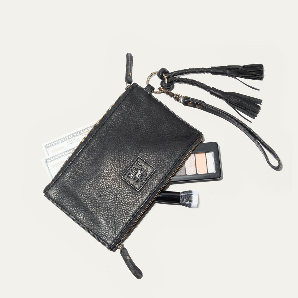 TWO ZIPPER POUCH Will Leather Goods