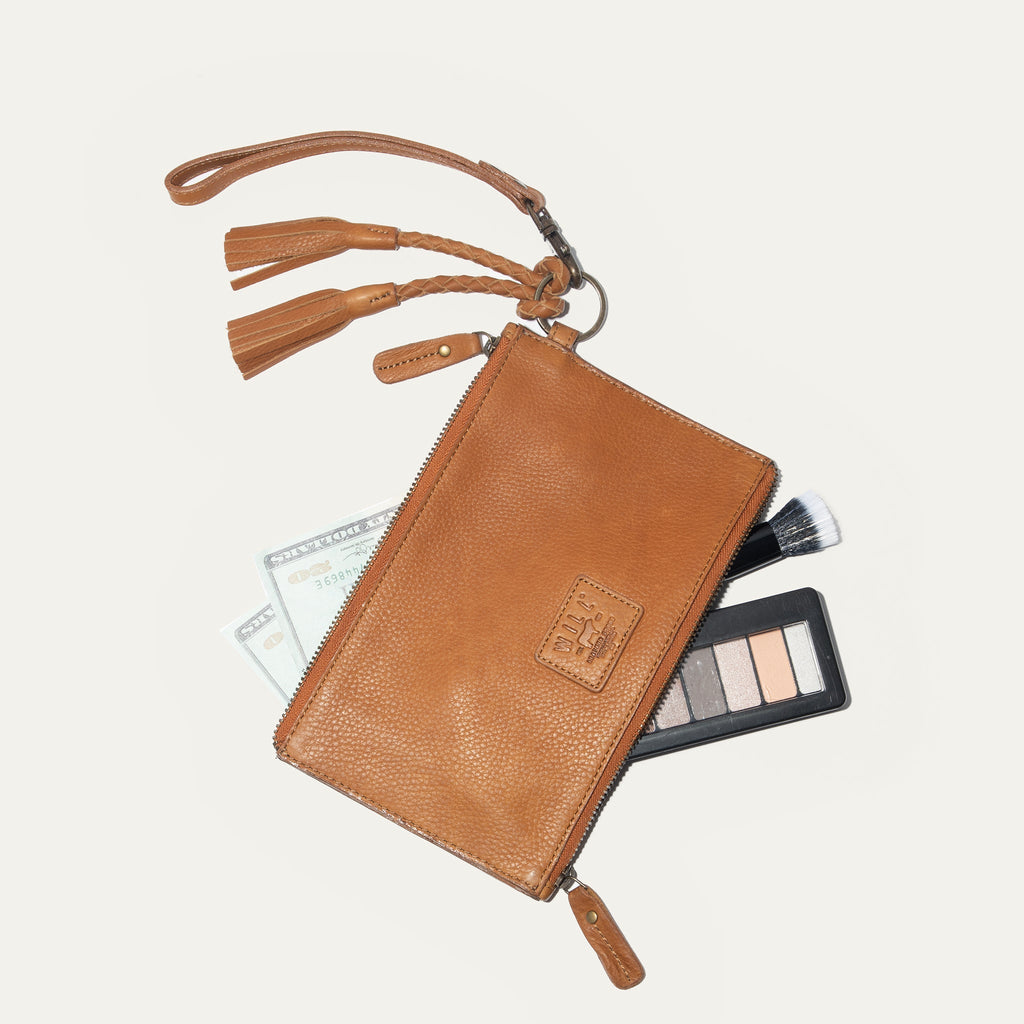 TWO ZIPPER POUCH Will Leather Goods