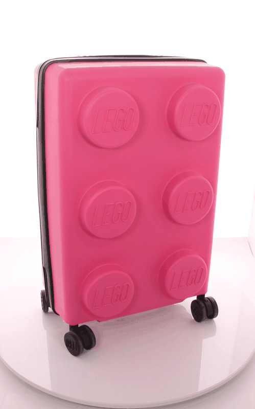 LEGO® Signature Brick Hot Pink Expandable 22" Carry-on Luggage Ful Luggage