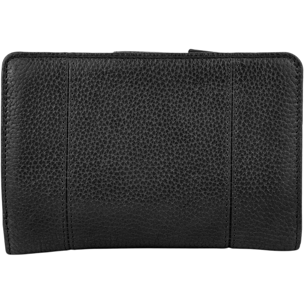 Mancini Fifth Avenue RFID Secure Medium Clutch Wallet Mancini