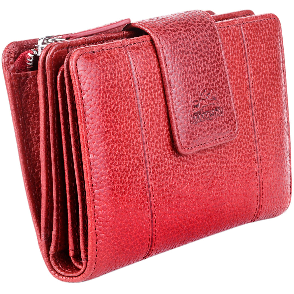 Mancini Fifth Avenue RFID Secure Medium Clutch Wallet Mancini