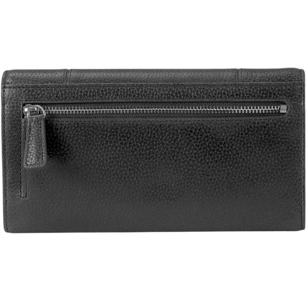 Mancini Fifth Avenue RFID Secure Trifold Wallet Mancini