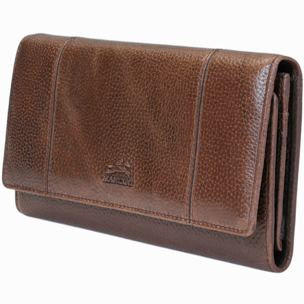 Mancini Fifth Avenue RFID Secure Trifold Wallet Mancini