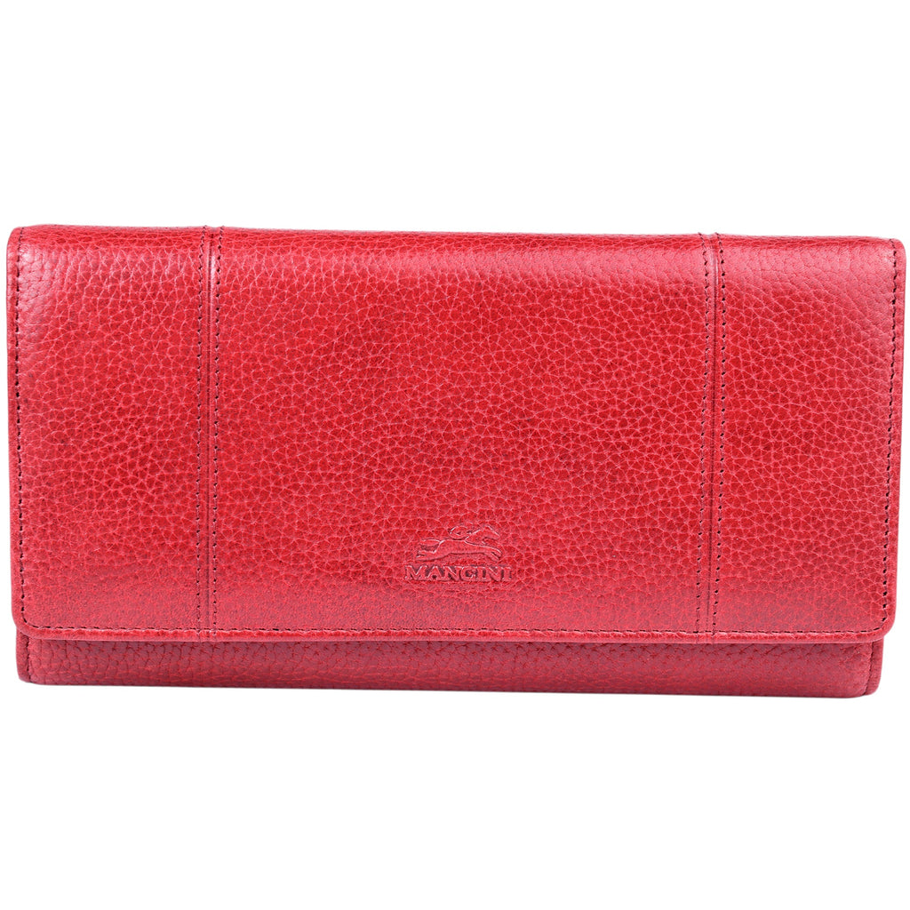 Mancini Fifth Avenue RFID Secure Trifold Wallet Mancini