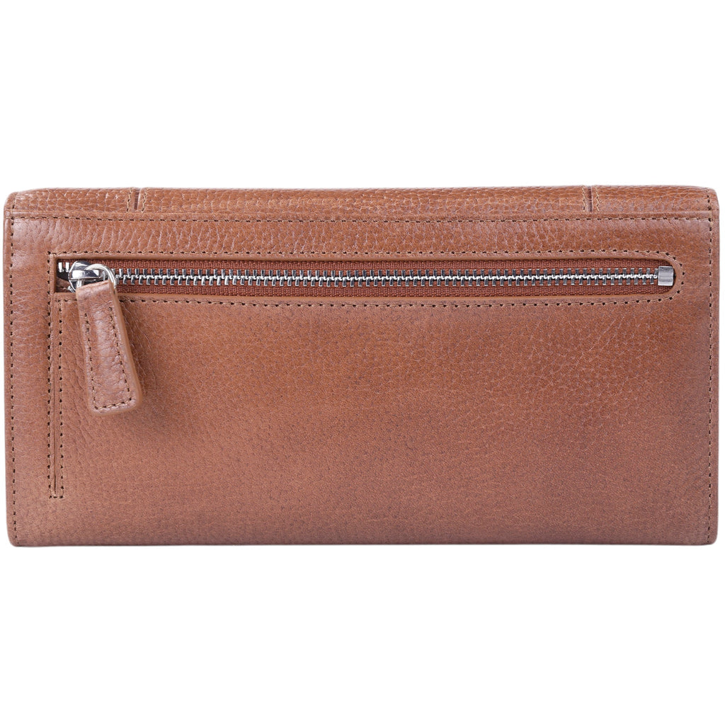 Mancini Fifth Avenue RFID Secure Quad fold Wallet Mancini