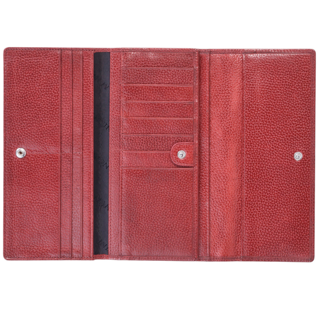 Mancini Fifth Avenue RFID Secure Quad fold Wallet Mancini
