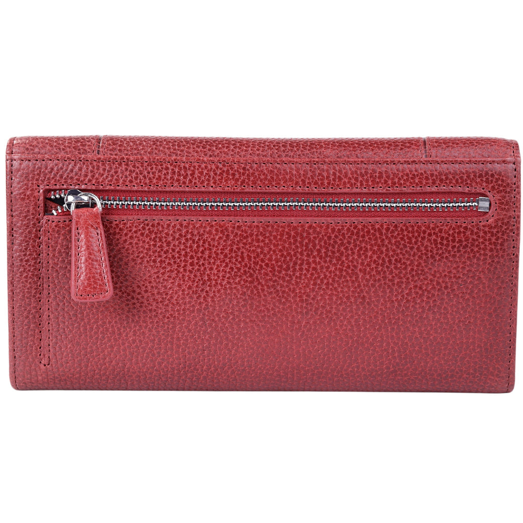 Mancini Fifth Avenue RFID Secure Quad fold Wallet Mancini