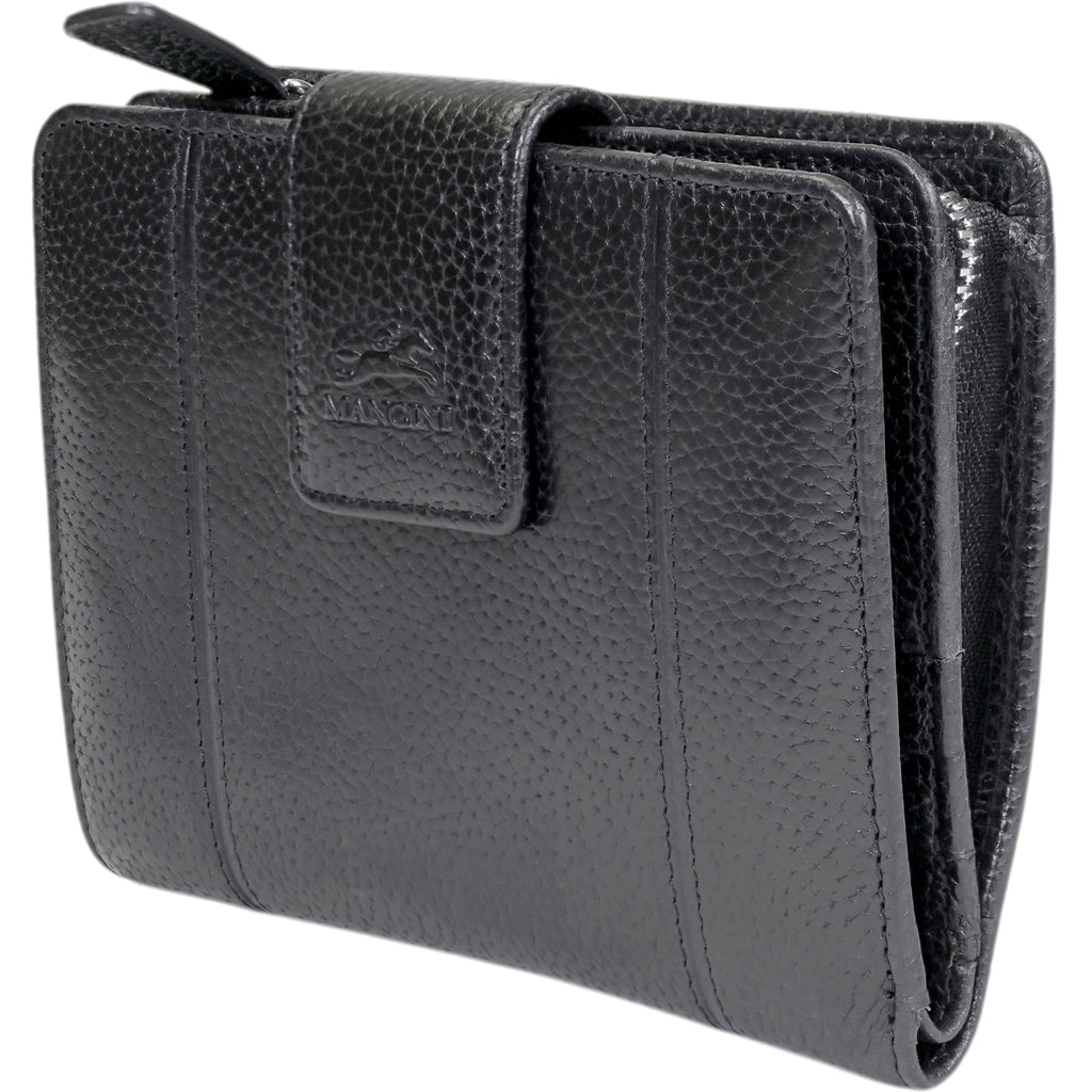 Mancini Fifth Avenue RFID Secure Medium Clutch Wallet Mancini