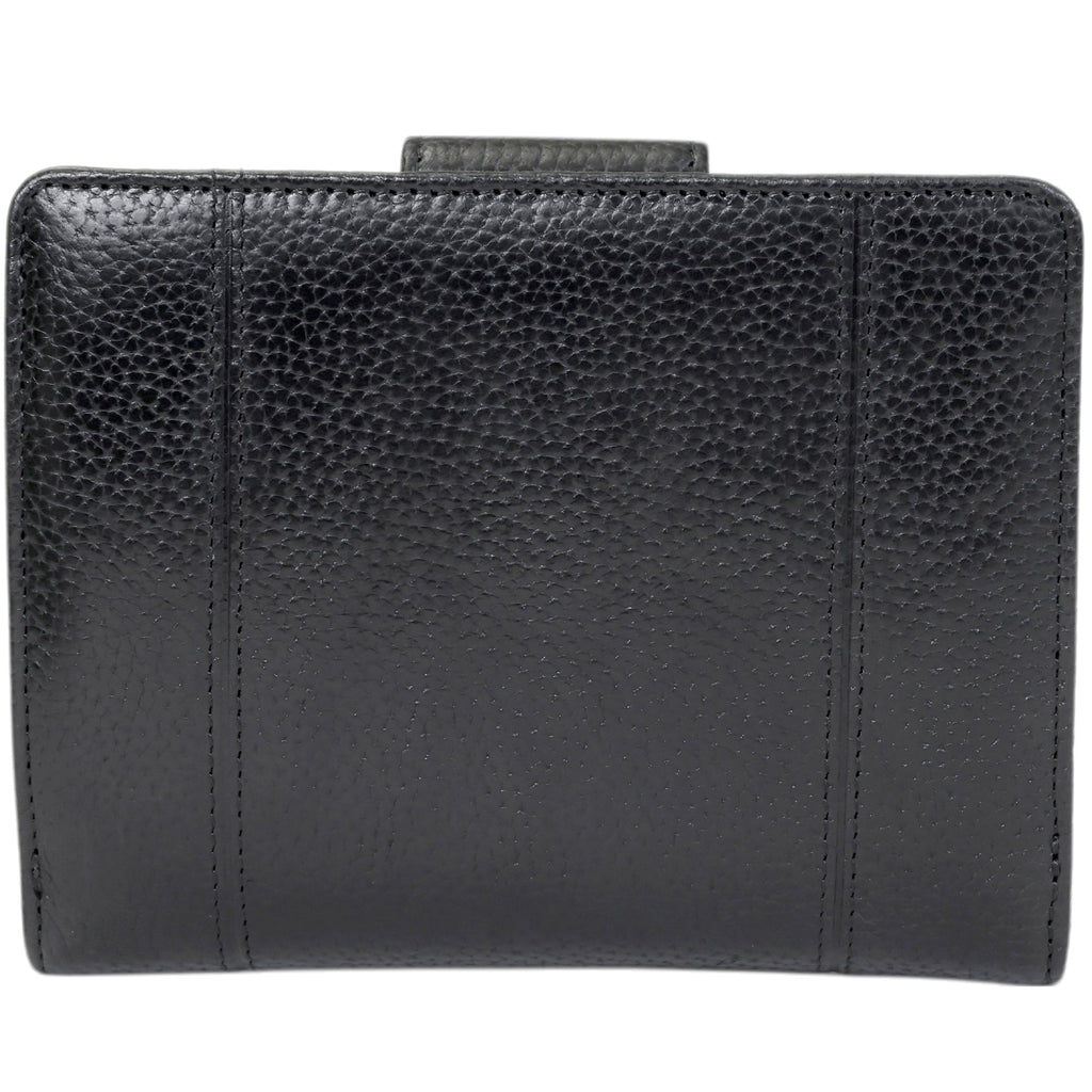 Mancini Fifth Avenue RFID Secure Medium Clutch Wallet Mancini