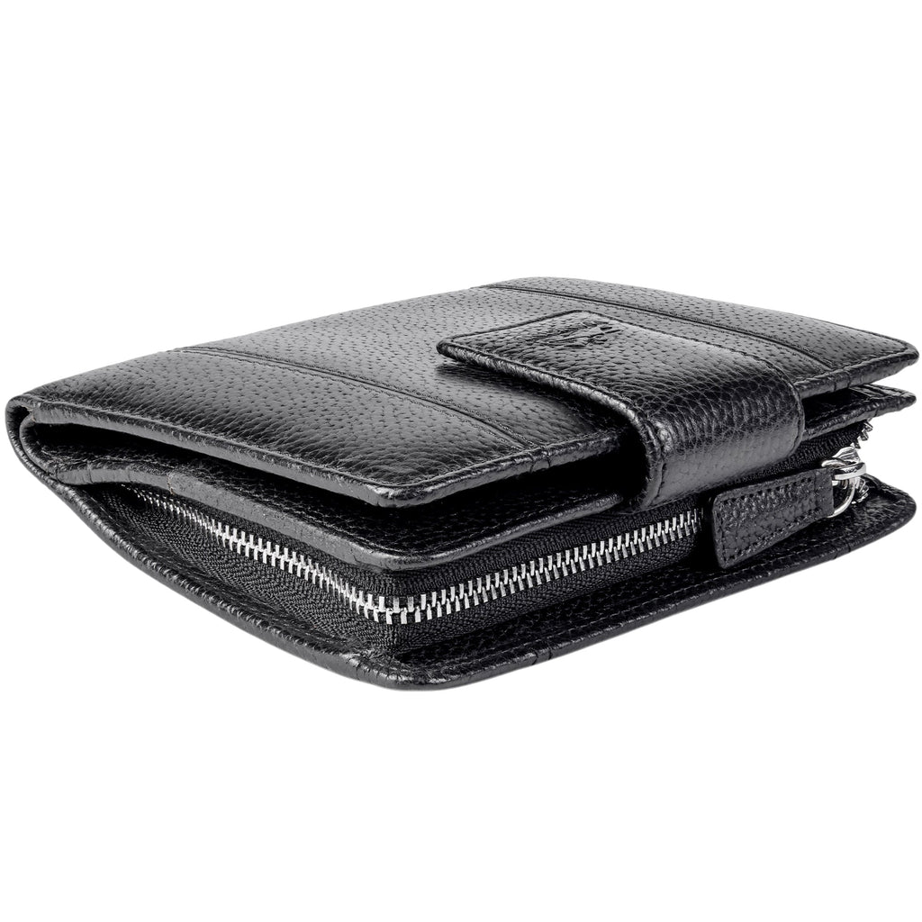 Mancini Fifth Avenue RFID Secure Medium Clutch Wallet Mancini