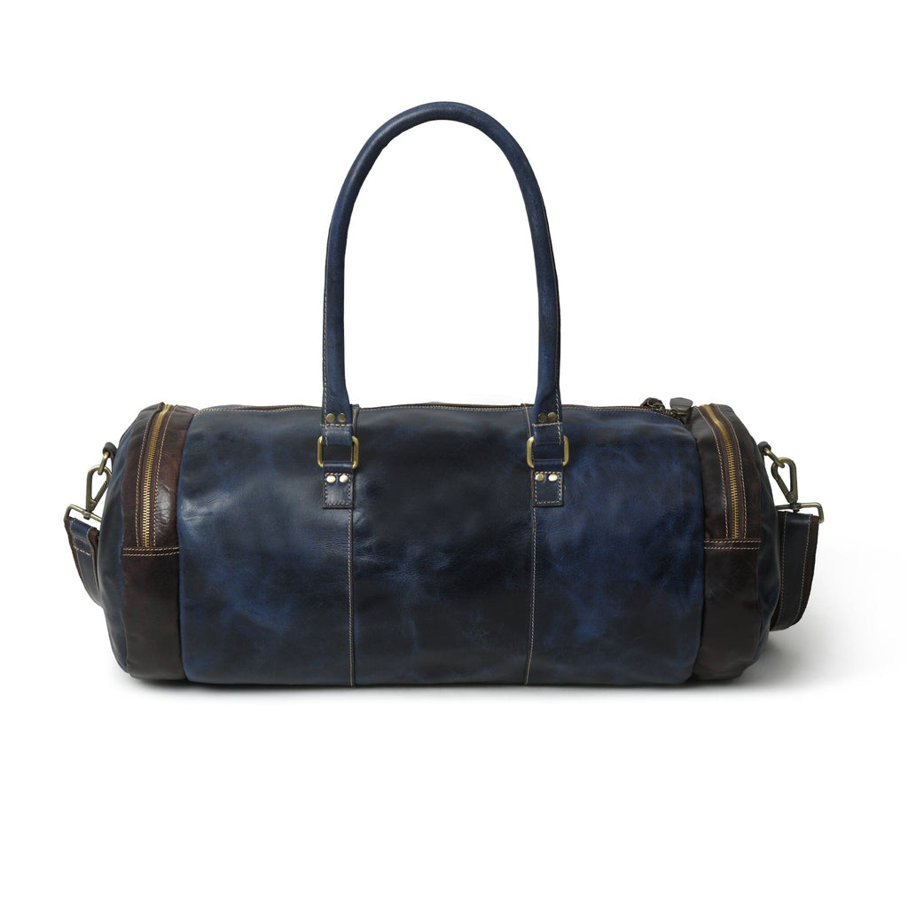 Blue Premium Duffle Classy Leather Bags