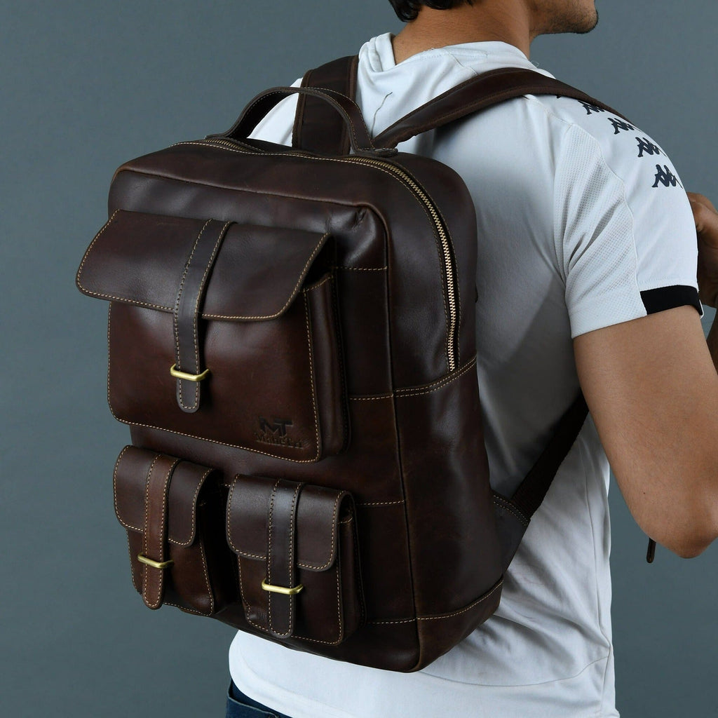 Mahi Classic Backpack Classy Leather Bags
