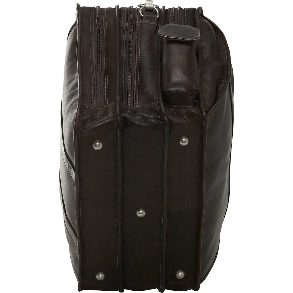 Piel Leather Half Moon Computer Briefcase Piel