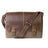 Bryant LTE Slim Double Buckle Canvas & Leather Messenger W RFID Boconi
