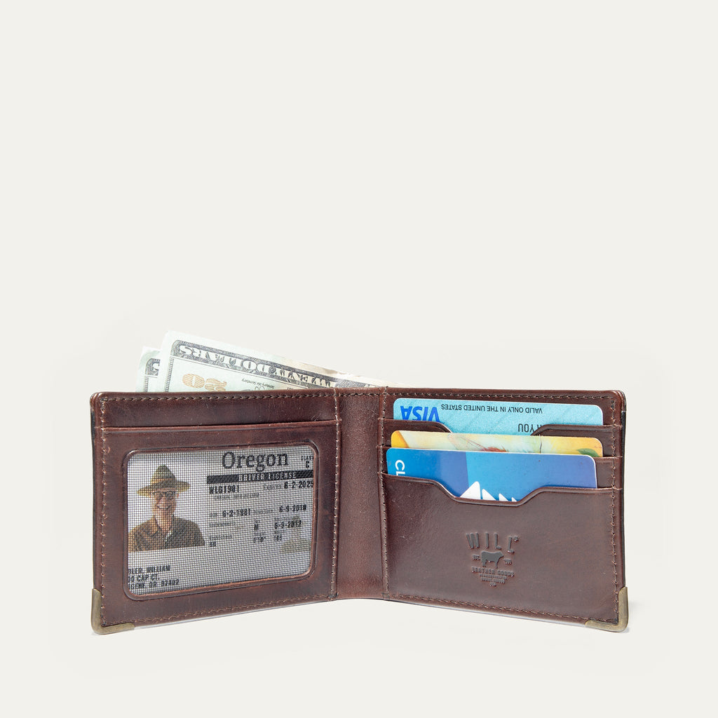 William Two Tone Wallet Will Leather Goods
